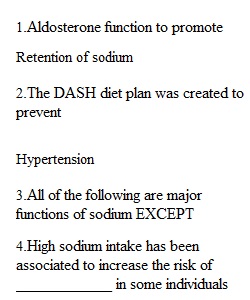 8.8. Water & Electrolytes